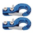 thumbnail image 3 of RC Trailer Hooks, Aluminum Alloy Standard Size Firm Structure Traction Rope Hook Easy Installation 2PCS  For 1/10 Remote Control Cars Red,Blue,Black, 3 of 8