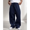 thumbnail image 5 of Men's Sweatpants Baggy Heavyweight Fleece Wide Leg Drawstring Sweat Pants Casual Lounge Mens Joggers with Pockets Slacks, 5 of 13