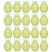20 Pcs Pineapple Candy Box Ornament Clear Candy Boxes Mini Chocolate Hawaii Party Snacks Boxes Banquet