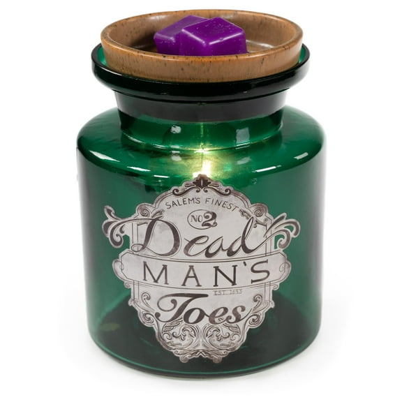 Scentsationals Wax Melt Warmer, Wax Warmer for Scented Wax Melts - Halloween Collection Dead Mans Toes - Candle Wax Melter for Fragrance Cubes and Tarts