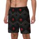 thumbnail image 1 of Fotbe Red Poker Traje de Baño para Hombre – Shorts de Natación de Secado Rápido con Forro y Bolsillos-Large, 1 of 6