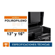 thumbnail image 4 of Kit Cajas Para Herramientas Bloosom  Con Compartimentos (13' Y 16') Negro con Amarillo, 4 of 4