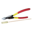 thumbnail image 2 of Abridor de Durian, pelador de frutas, abridor de boca de fruta lavable, extractor de conchas, palo para golpear, para acampar, Picnic, hogar, comedor Rojo, 2 of 9