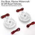 thumbnail image 2 of Altavoces marinos Pyle PLMRS53WL de 13 cm, 2 vías, 180 W, resistentes al agua, con, 2 of 7