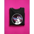 thumbnail image 3 of Galaxy Hair Sweatshirt Women -SPIdeals Designs, Female 4X-Large, 3 of 4