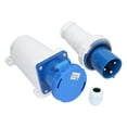 thumbnail image 2 of Conector industrial impermeable, cable, enchufe, trifásico, 3 pines, 2P+E, 220-250 V, 63 A, 2 of 14