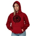 thumbnail image 4 of Eye Symbolic Spiritual Compass Hoodie Sweatshirt Women Men Brisco Brands L, 4 of 6
