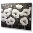thumbnail image 2 of Designart "Serene Silver Tones In Grey Poppies" Poppies Canvas Prints, 2 of 7