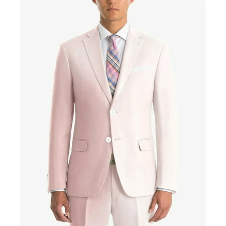 Lauren Ralph Lauren Men UltraFlex Classic-Fit Blazer Light Pink Sz 39 Short
