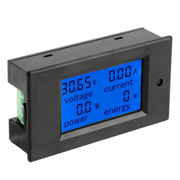 La Pantalla Lcd Grande Maestra VoltaJe, Corriente, Potencia Activa y Energía Al Mismo Tiempo, PeaceFair Pzem, 051 DC 6.5,100V Medidor de Energía Eléctrica Digital Conarma de