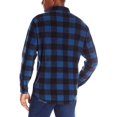 thumbnail image 2 of Men's Authentics Long-Sleeve Plaid Fleece Shirt, 2 of 4