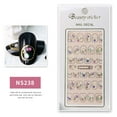 thumbnail image 1 of CXK99 on Clearance 3D Bronzing Imitation Diamond Nail Stickers, Nail Art Accessories for Glamorous Manicure, Rhinestone Nail Decals for Shiny Nails, 1 of 2