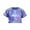 Blue, variant on Utoimkio Little Boy Girls T-Shirts Kids Short Sleeve Crewneck Tees Solid Color Casual Tops Size 3-16T