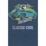 American Greetings Hot Wheels Cool Classic: Blue Car and Silver Foil Accents Father's Day Card for Dad