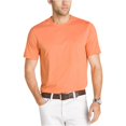 thumbnail image 1 of IZOD CoolFX Camiseta básica de algodón para hombre, naranja, grande IZOD Camiseta básica, 1 of 2