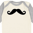 thumbnail image 4 of Inktastic Mustache Boys or Girls Long Sleeve Baby Bodysuit, 4 of 5