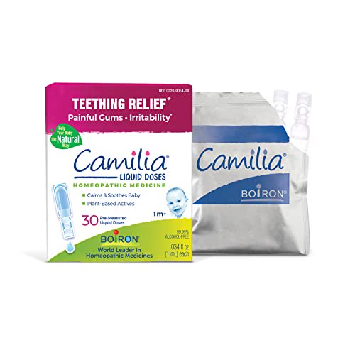Camilia Teething Drops for Daytime and Nighttime Relief of Painful or