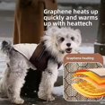 thumbnail image 5 of Winter Fleece Warm Pet Coat Soft Dog Hooded Jacket with Zipper Reflective Harness for Shiba Inu Schnauzer Poodle(Blue, S), 5 of 6