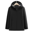thumbnail image 5 of Men's and Women's Outdoor Sports Windbreaker Jacket Coat for Unisex Warmth and Protection in Various Activities with Lightweight and Water Resistant Feature,Black,L, 5 of 5