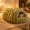 Green, variant on Winter Warm Pet Villa | Removable & Washable Cat Dog Bed | Semi-Enclosed Pet Nest with Thickened Mat | 40X35X30Cm Cozy Pet House