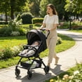 thumbnail image 4 of ZZHZGZ Clearance Sale Stroller Storage Heavy Duty Net Multifunctional Storage Lightweight Structure Quick Install | Universal Baby Stroller Organizer Attachment Lan, 4 of 7