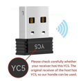 thumbnail image 4 of 2 pcs 2.4Ghz Wireless Gamepad PC Game Controller for Game Stick GD10 / M8 Video Game Console Controle for Android TV Joystick (black), 4 of 7