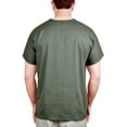 thumbnail image 2 of Unisex Men/Women V-Neck Scrub Cotton Uniforms Medical Hospital Nursing Shirt Top, 2 of 3
