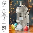 thumbnail image 2 of Great Northern Popcorn Snow Cone Machine Ice Shaver with 250W Motor, White, 2 of 7