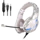 thumbnail image 1 of Auriculares para juegos de 3,5 mm Consola de juegos para computadora Auriculares de control con cable Auriculares para juegos LED con micrófono Eigraketly EL5132-01B, 1 of 2