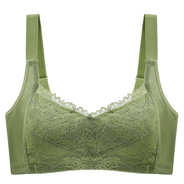 Sujetador push-up sin aros para mujer, ajustable, transpirable, fino, con copa de cristal, talla grande, pecho grande, sujetador pequeño