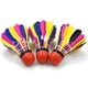 thumbnail image 2 of Ejercicio de bádminton para principiantes con resistencia ligera para jugar a la práctica profesional de entretenimiento con pelota de piel de pato de bádminton, 2 of 2