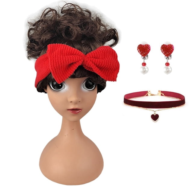 Nuevo Encanto princesa Cosplay corona guantes varita conjuntos peluca gafas Mirabel Isabella pendiente bolsa sombreros fiesta de cumpleaños niños regalos Gao Jinjia LED
