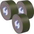 thumbnail image 5 of Tape Logic 11 Mil Gaffers Tape Olive Green 3" x 60 Yard Roll (3 Pack), 5 of 7