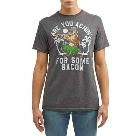 - Men's Lion King Bacon Achin Short Sleeve Graphic T-Shirt