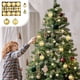 thumbnail image 4 of Uuiauoio 40pcs Champagne Christmas Ball Ornaments Set Shatterproof Christmas Ball for Xmas Tree Xmas Ornaments Balls with Hanging Loop for Xmas Wedding Holiday Party Wreath Home Decor, 4 of 6