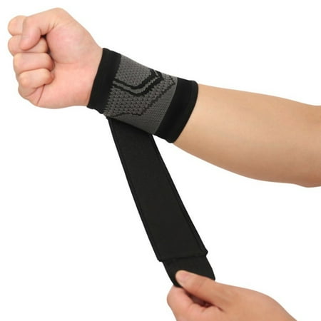 1 Pair Wrist Support Adjustable Sport Wrist Band Wrap Belt Hand Strap