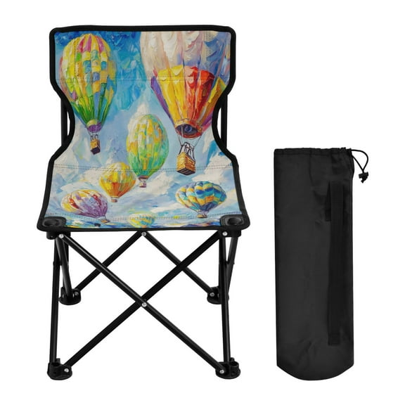 YAZAOO Camping Chairs Modern Colorful Ascent Pattern Folding chair