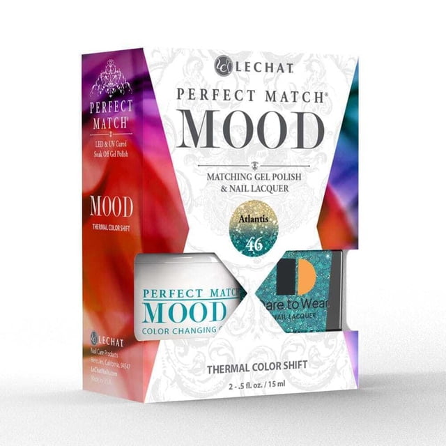 Esmalte de uñas LECHAT Perfect Match Mood Duo Atlantis 15 ml