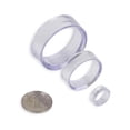 thumbnail image 4 of 10/Set Acrylic Display Stand Crystal crystal ball stand Ball Glass Marbles Stone Base Large, 4 of 8