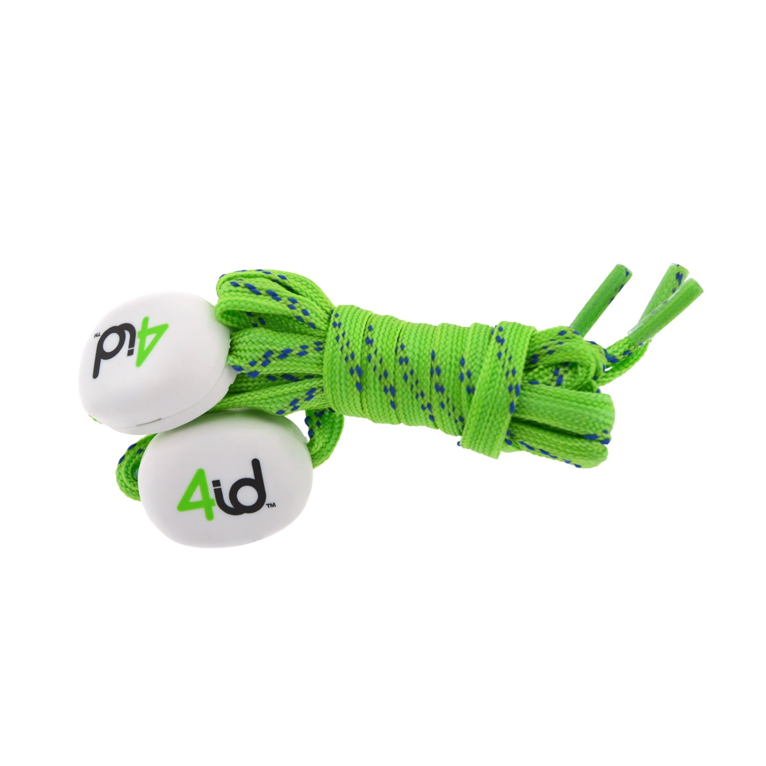 4id PowerLacez Light Up Shoelaces Green