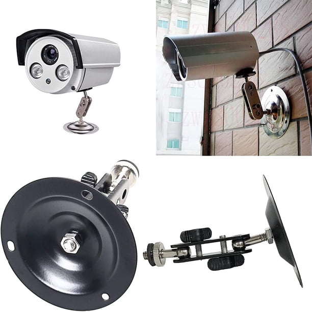 3 uds soporte de pared de Arlo cámara montaje en pared montaje en pared exterior techo 360 grados soportes de pared de cámara ajustables utilizados para instalación de vigilancia con tornillos