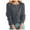 Dark Gray, variant on Yuanlong Womens Cardigans Spring Autumn Basic Long Sleeve Solid Crew Neck Outwear Knitwear Daily Work Cozy Cardigan Tops