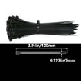 thumbnail image 3 of Long Zip Ties Heavy Duty 11.8 inch, Large Zip Ties with 200 lbs Tensile Strength, Big Cable Ties, Black, 100 Pack, by Ruroz, 3 of 10