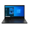 thumbnail image 3 of Lenovo ThinkPad L15 Gen1 20U3002GUS 15.6" Yes Notebook - Full HD - 1920 x 1080 - Intel Core i5 (10th Gen) i5-10210U Quad-core (4 Core) 1.6GHz - 8GB RAM - 256GB SSD - Black, 3 of 14