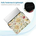 thumbnail image 2 of FORMRS 15-15.6 inch Laptop Sleeve Case Soft Carrying Quilted Computer Bag Cover, Birds Tea Time, 2 of 7