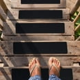 thumbnail image 4 of Kaskawise 15-Pack Non-Slip Outdoor Stair Treads - Anti Slip 6" X 30" Grip Tape Adhesive Strips - Heavy Duty Traction for Steps, Staircase, Deck, 4 of 7