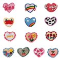thumbnail image 1 of 14 piezas Amour parches Multicolores Sincero Repassant Ou Coudre Brode Thermocollant, 1 of 4