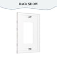thumbnail image 4 of ZICANCN Outlet Covers Wall Plate, Peach Tones Blossom Floral Flower Light Switch Cover Decorative, Duplex Toggle Combo 1-Gang, 4 of 9