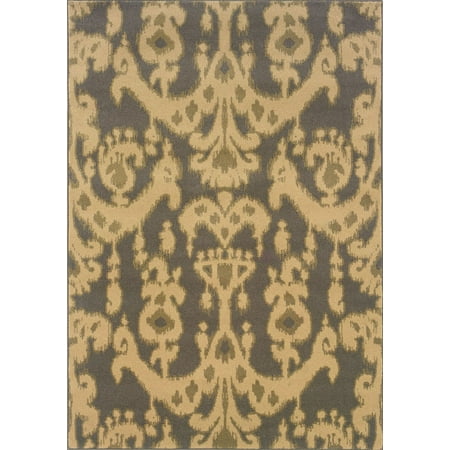 Sphinx Stella Area Rug 3344C Beige Washed Damask 3  10  x 5  5  Rectangle Manufacturer: Sphinx RugsCollection: Stella RugsStyle:Stella: 3344C Beige Specs: 100% PolypropyleneOrigin: Made in United StatesThe Stella Area Rug collection from Sphinx by Oriental Weavers is a unique collection of exotic and contemporary area rugs. The entire collection is made of various shades of yellows  golds  grays  and black to create interesting patterns of florals and damasks. Machine made in The United states. from 100% Polypropylene  these rugs offer easy maintenance and affordability. these rugs are sure to be the center of attention in any room!