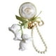 thumbnail image 2 of Llavero con flor eterna, adorno colgante, adorno para fiesta, mochila, llavero elegante Blanco, 2 of 9